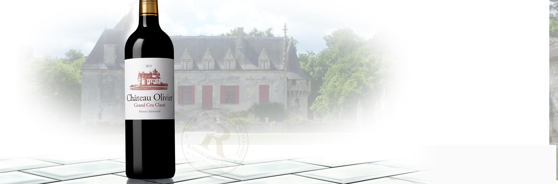 Vang Pháp Château OLIVIER Rouge 2014